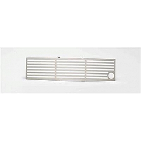 Putco Bumper Grille Insert Punch Polished Silver Stainless Steel - 84182FP