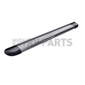 Romik USA Running Board Silver Aluminum Stationary - 22110418