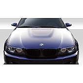 Extreme Dimensions Hood - Fiberglass Black - 108627