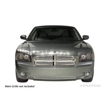 Putco Bumper Grille Insert  Polished Silver Stainless Steel - 84432