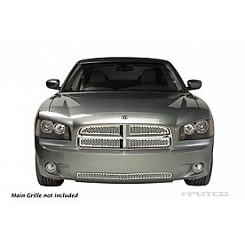 Putco Bumper Grille Insert  Polished Silver Stainless Steel - 84433