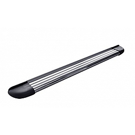 Romik USA Running Board Polished Aluminum Stationary - 22111418