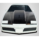 Extreme Dimensions Hood - Gloss Carbon Fiber Black - 108546