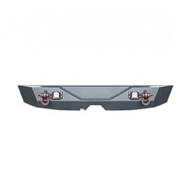 Mile Marker Bumper 1-Piece Design Steel Black - 52498