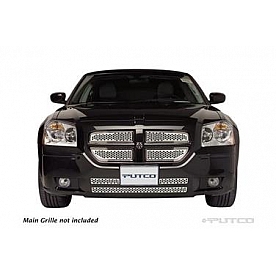 Putco Bumper Grille Insert  Polished Silver Stainless Steel - 84434