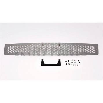 Putco Bumper Grille Insert Punch Style Polished Silver Stainless Steel - 85160