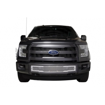 Putco Bumper Grille Insert Punch Style Polished Silver Stainless Steel - 85160-1