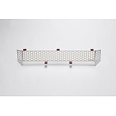 Putco Bumper Grille Insert Punch Polished Silver Stainless Steel - 85175