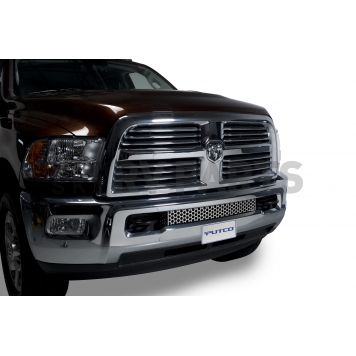 Putco Bumper Grille Insert Punch Polished Silver Stainless Steel - 85175-1