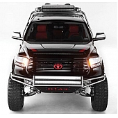 N-Fab Bumper RSP Series 1-Piece Design Steel Black - D062LRSP