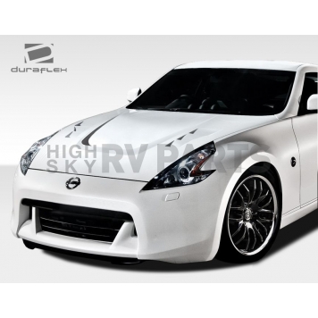 Extreme Dimensions Hood - Primered Fiberglass Black - 108267