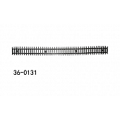 Paramount Automotive Bumper Grille Insert Vertical Overlay Bare Silver Aluminum - 360131