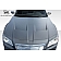 Extreme Dimensions Hood - Primered Fiberglass Black - 108328