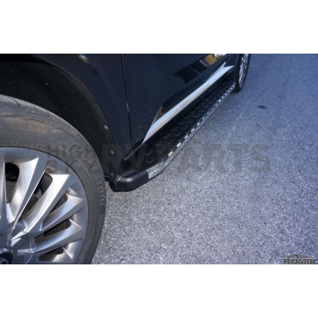 Romik USA Running Board Polished Aluminum Stationary - 52216418-2