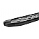 Romik USA Running Board Black Anodized Aluminum Stationary - 52382419