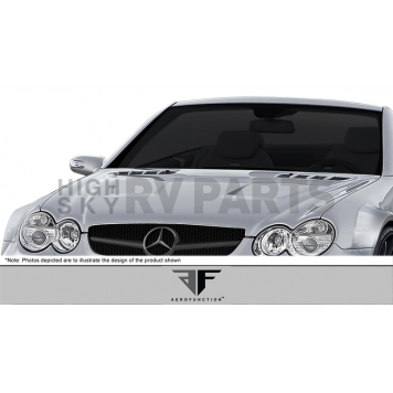 Extreme Dimensions Hood - Primered Fiberglass Gray - 108042