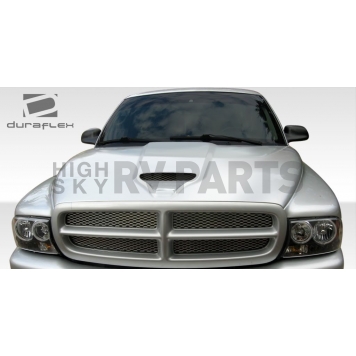 Extreme Dimensions Hood - Primered Fiberglass Black - 108236