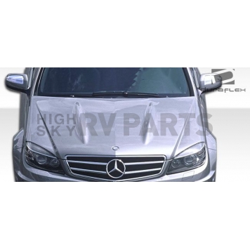 Extreme Dimensions Hood - Primered Fiberglass Black - 107193-1