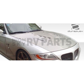 Extreme Dimensions Hood - Primered Fiberglass Black - 107183
