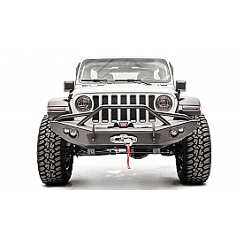 Fab Fours Bumper Lifestyle 1-Piece Design Steel Black - JL18B46511