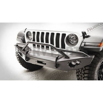 Fab Fours Bumper Lifestyle 1-Piece Design Steel Black - JL18B46511-1