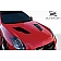 Extreme Dimensions Hood - Primered Fiberglass Black - 107816
