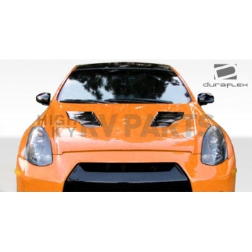 Extreme Dimensions Hood - Primered Fiberglass Black - 107816-1