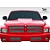Extreme Dimensions Hood - Primered Fiberglass Black - 107902