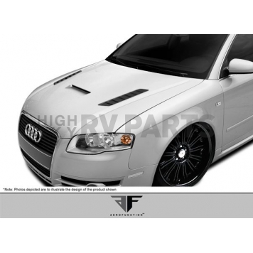 Extreme Dimensions Hood - Primered Fiberglass Gray - 107900