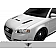 Extreme Dimensions Hood - Primered Fiberglass Gray - 107900