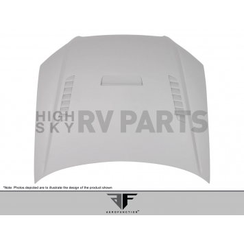Extreme Dimensions Hood - Primered Fiberglass Gray - 107900-1