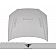 Extreme Dimensions Hood - Primered Fiberglass Gray - 107900