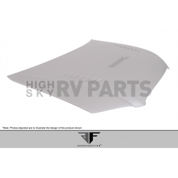 Extreme Dimensions Hood - Primered Fiberglass Gray - 107900-2