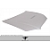 Extreme Dimensions Hood - Primered Fiberglass Gray - 107900