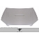 Extreme Dimensions Hood - Primered Fiberglass Gray - 107900
