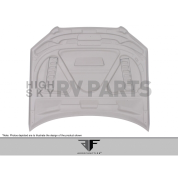 Extreme Dimensions Hood - Primered Fiberglass Gray - 107900-5