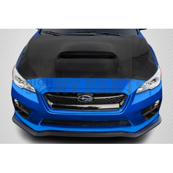 Extreme Dimensions Hood - Gloss Carbon Fiber Black - 113010