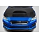Extreme Dimensions Hood - Gloss Carbon Fiber Black - 113010