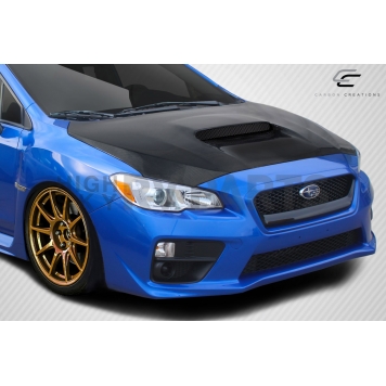 Extreme Dimensions Hood - Gloss Carbon Fiber Black - 113010-1