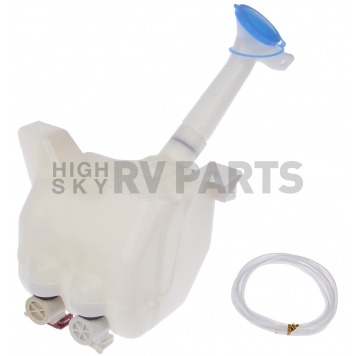Dorman (OE Solutions) Windshield Washer Reservoir - Plastic White - 603071-2