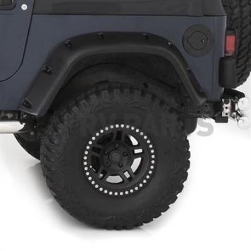 Smittybilt Fender Flare - Black ABS Textured Plastic Set Of 4 - 17190-3