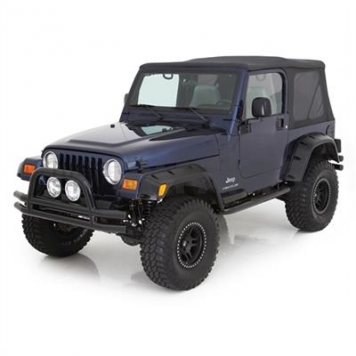 Smittybilt Fender Flare - Black ABS Textured Plastic Set Of 4 - 17190-4