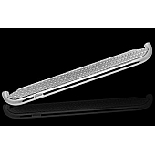 Romik USA Running Board Polished Steel Stationary - 11853418