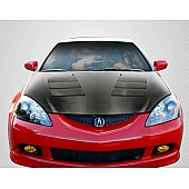 Extreme Dimensions Hood - Carbon Fiber Black - 112947