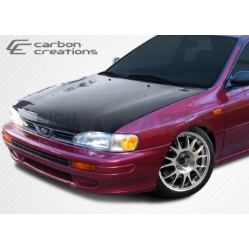 Extreme Dimensions Hood - Gloss Carbon Fiber Black - 106735-1