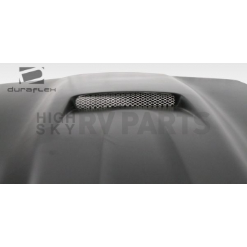 Extreme Dimensions Hood - Primered Fiberglass Black - 105777-2