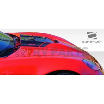 Extreme Dimensions Hood - Primered Fiberglass Black - 105777-3