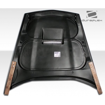 Extreme Dimensions Hood - Primered Fiberglass Black - 105777-5