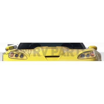 Extreme Dimensions Hood - Primered Fiberglass Black - 105777-6