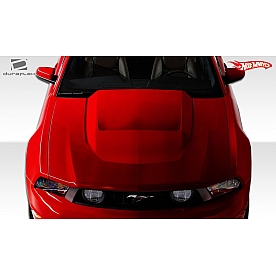 Extreme Dimensions Hood - Primered Fiberglass Black - 105861